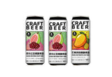 Premium 30% Fluid Fruit Puree Beer – Hazy Thick Smoothie Craft Beer, 3 Unique Flavors (Strawberry Pitaya / Mango Pineapple / Guava Red Bean)